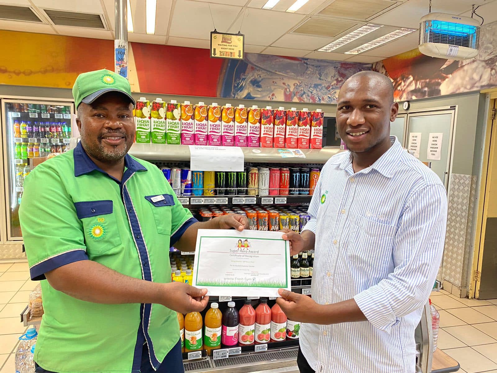 Super Hero Award, BP Moore Road